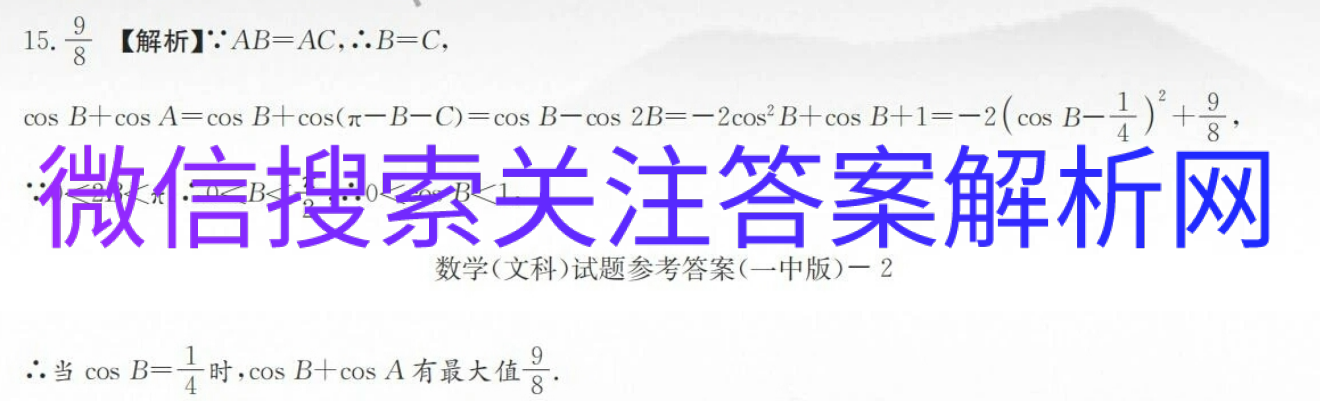 100所名校经典卷语文三图片